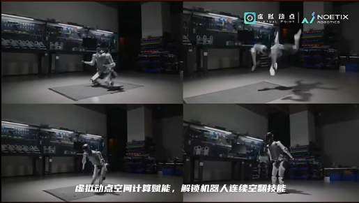 sunbet·虚拟动点赋能合作伙伴解锁机器人连续空翻